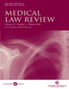 Medical Law Review期刊封面